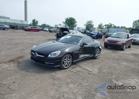 2016 Mercedes-Benz Slk 350 from USA, damaged, VIN WDDPK5HAXGF116645